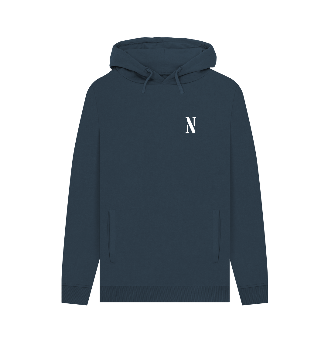 Navy Nightingale Hoodie - Mens Cut