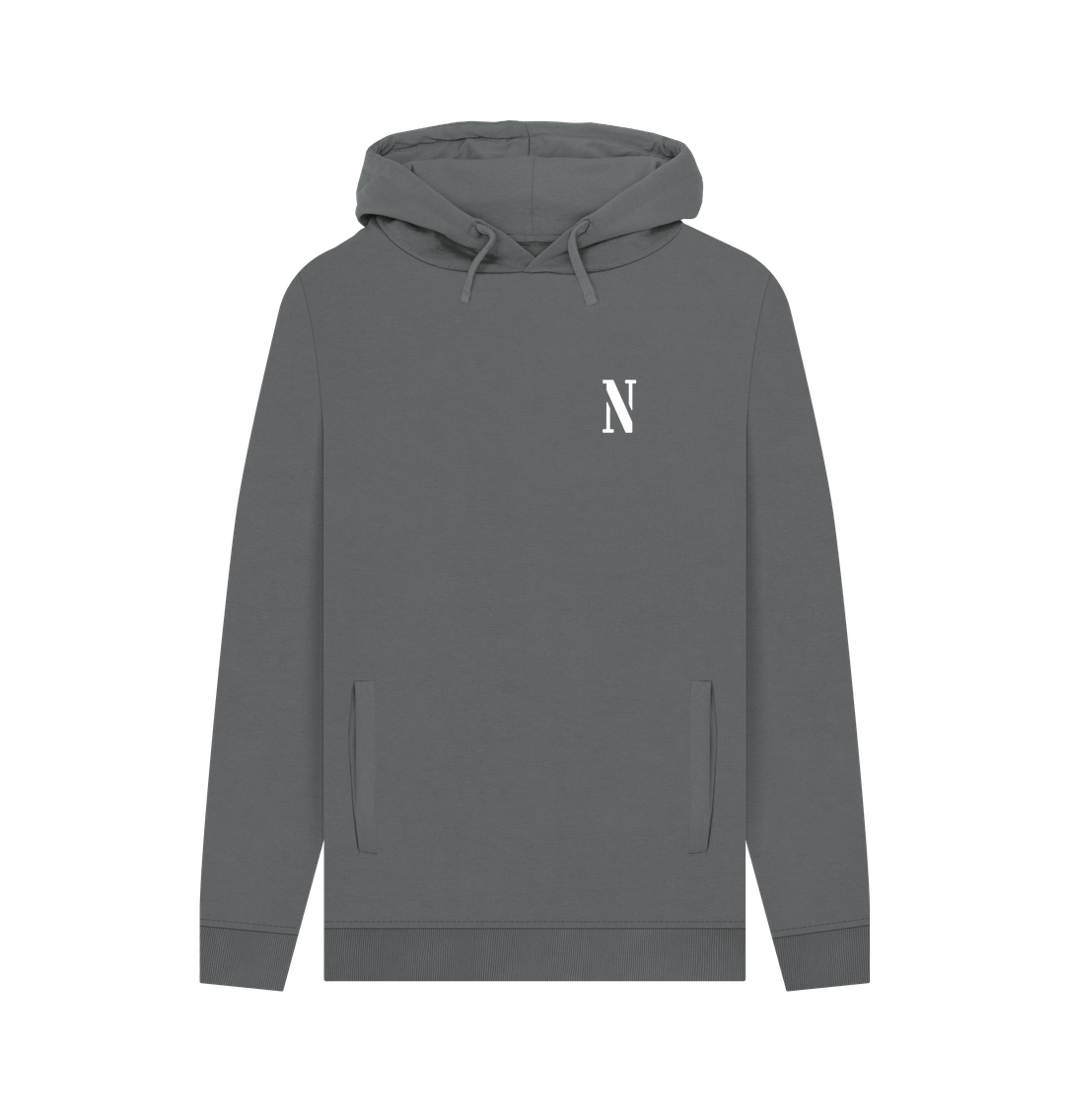 Slate Grey Nightingale Hoodie - Mens Cut