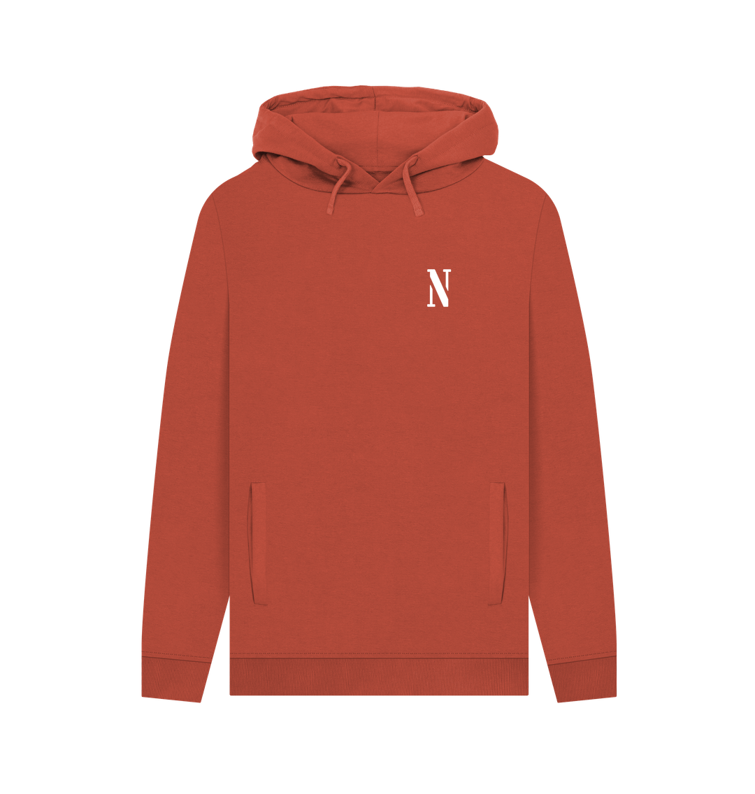 Rust Nightingale Hoodie - Mens Cut