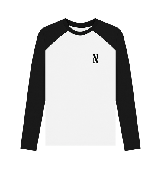 Black-White Nightingale Long Sleeve Tee